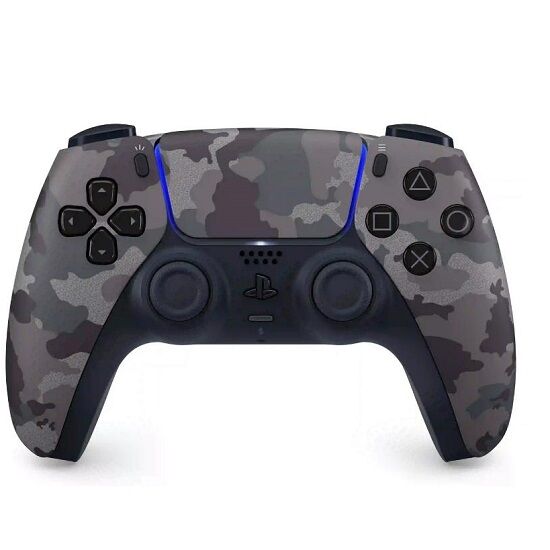 PS5 DualSense Wireless Controller Grey Camo