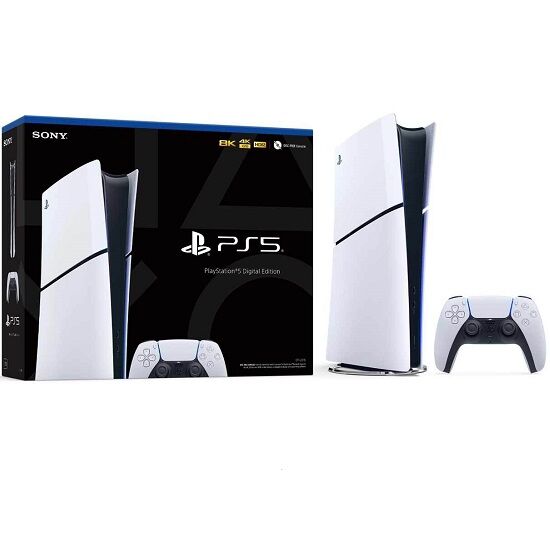 PS5 Slim Dijital Oyun Konsolu (İlhalatcı Garantili)