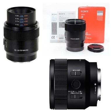 Sony - Sony SEL 50mm f2.8 Macro Lens