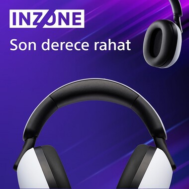 Sony WHG900NW INZONE H9 Gürültü Engelleme Özellikli Kablosuz Oyun Kulaklığı - Thumbnail