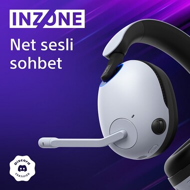 Sony WHG900NW INZONE H9 Gürültü Engelleme Özellikli Kablosuz Oyun Kulaklığı - Thumbnail