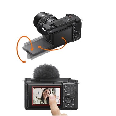 Sony - Sony ZV-E1L Full Frame vlog kamerası 28-60mm Lensli Kit (1)