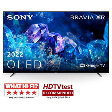 XR-55A80K | BRAVIA XR | OLED | 4K Ultra HD | Yüksek Dinamik Aralık (HDR) | Smart TV (Google TV) - Thumbnail