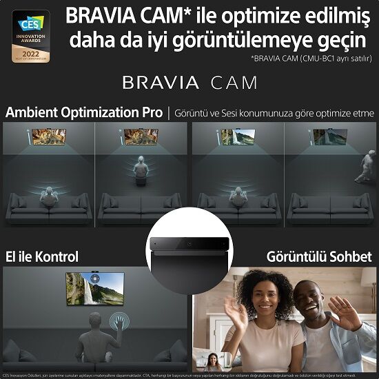 XR-65X90K BRAVIA XR | Full Array LED | 4K Ultra HD | Yüksek Dinamik Aralık (HDR) | Smart TV (Google TV)